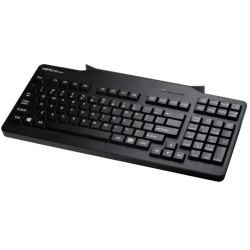 Tastatura profesionala multifunctionala pentru receptii hotel si ghisee bancare/case de schimb - colectare date din documente de identitate